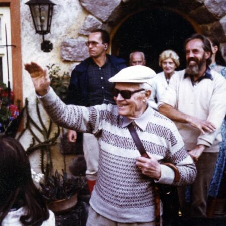Italian President Sandro Pertini’s visit to the Vallazzas, August 1981