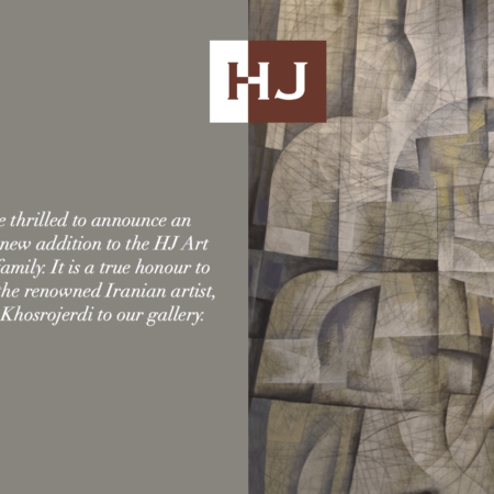 HJ Art Gallery announces Hossein Khosrojerdi as a new member of the family