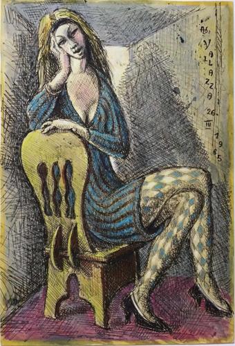 Woman on a Throne 